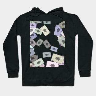 Ace of Spades pattern Hoodie